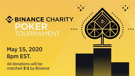 binance charity poker